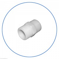 Threaded filter housing connector different sizes