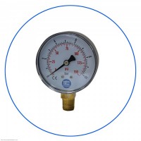 Pressure gauge - 1/4